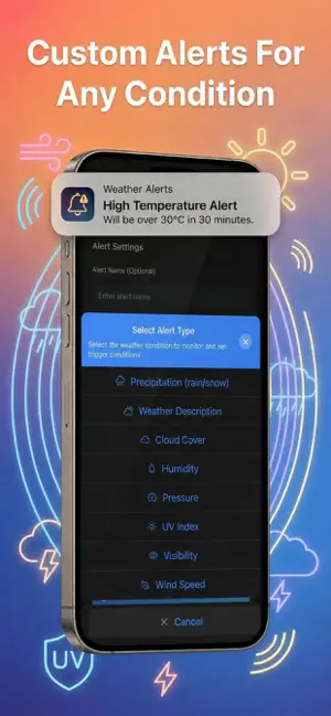 Severe Weather Alerts: Storm iPhone screenshot 4
