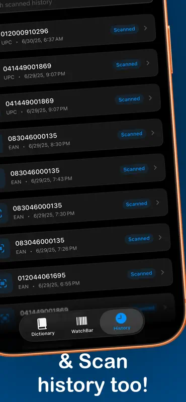 WatchBar – Barcode Generator screenshot 6 of 6