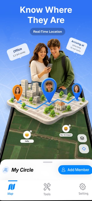 Phone Location Tracker: Traqly Screenshot 2 of 7