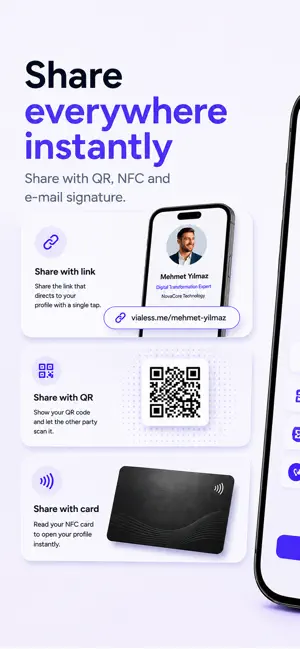 Vialess: Networking Profile screenshot 2