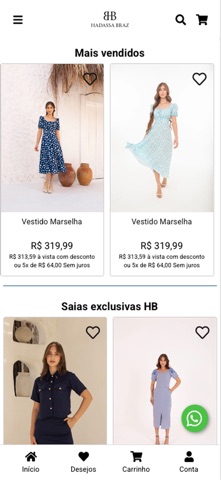 Hadassa Braz Concept iPhone screenshot
