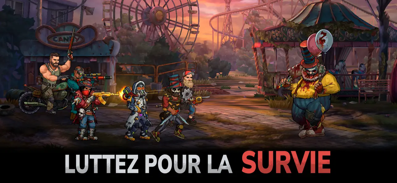 Screenshot #3 pour Zero City・Jeu de Survie Zombie