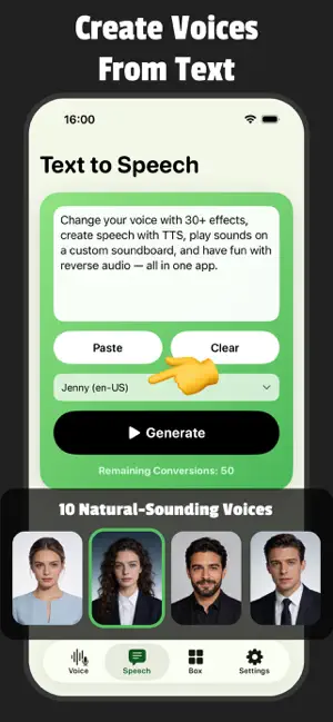 Voice Recorder & Changer App screenshot 2