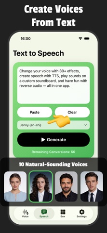Voice Recorder & Changer App Screenshot 2 of 6