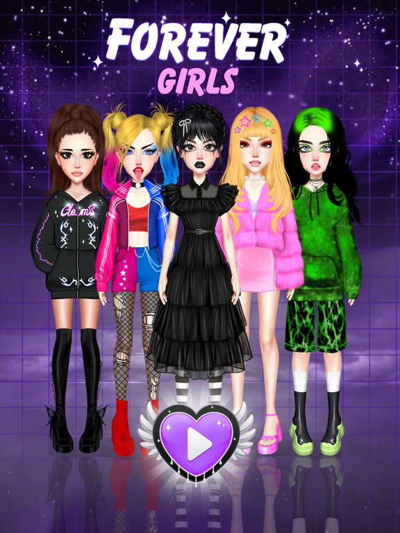 Screenshot #4 pour Forever Girls Jeux D'habillage