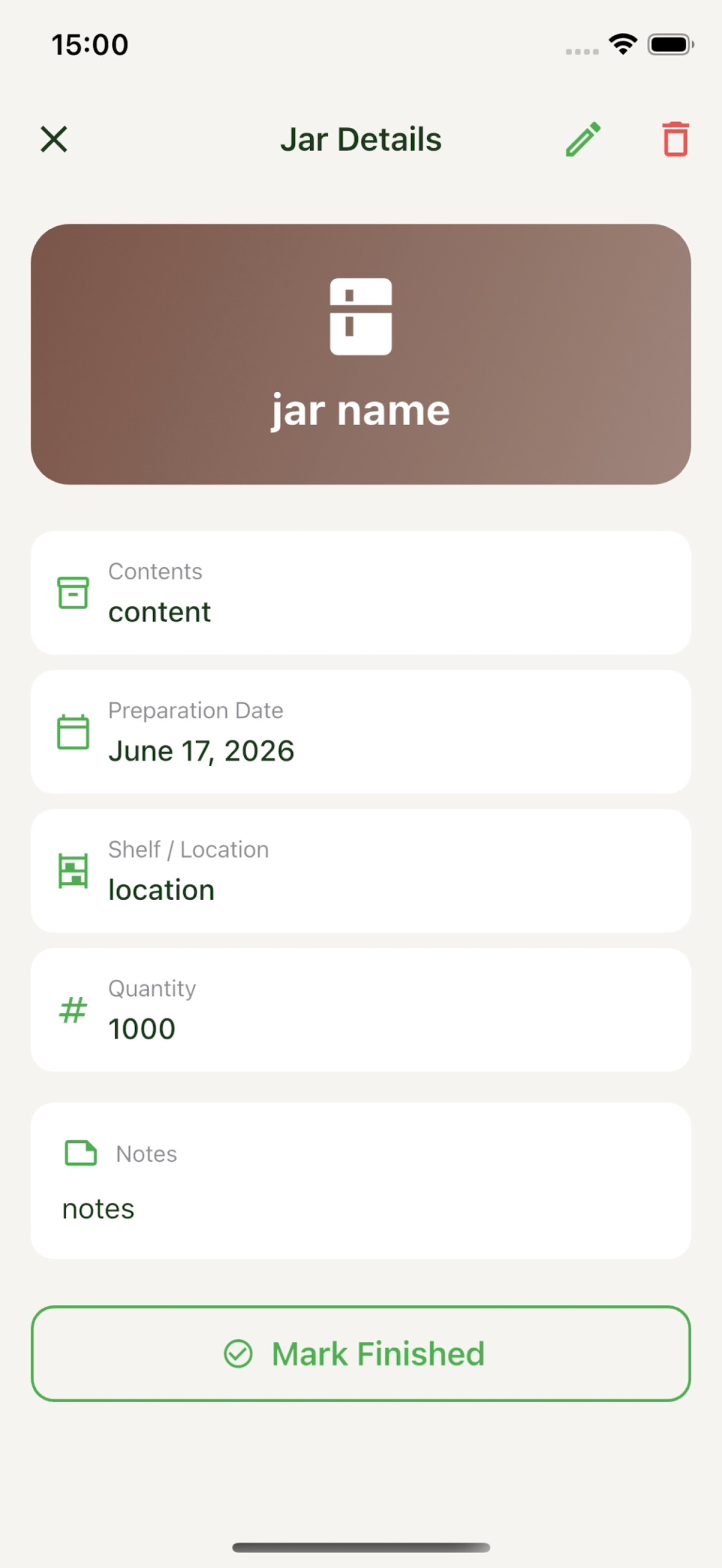 Screenshot 4 of JarLog Tracker