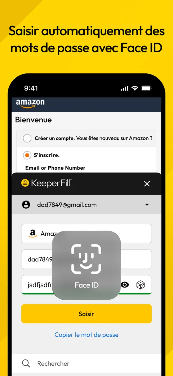 Screenshot #2 pour Keeper Vault de mot de passe
