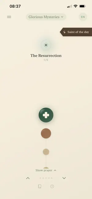 Pray Catholic Rosary screenshot 1