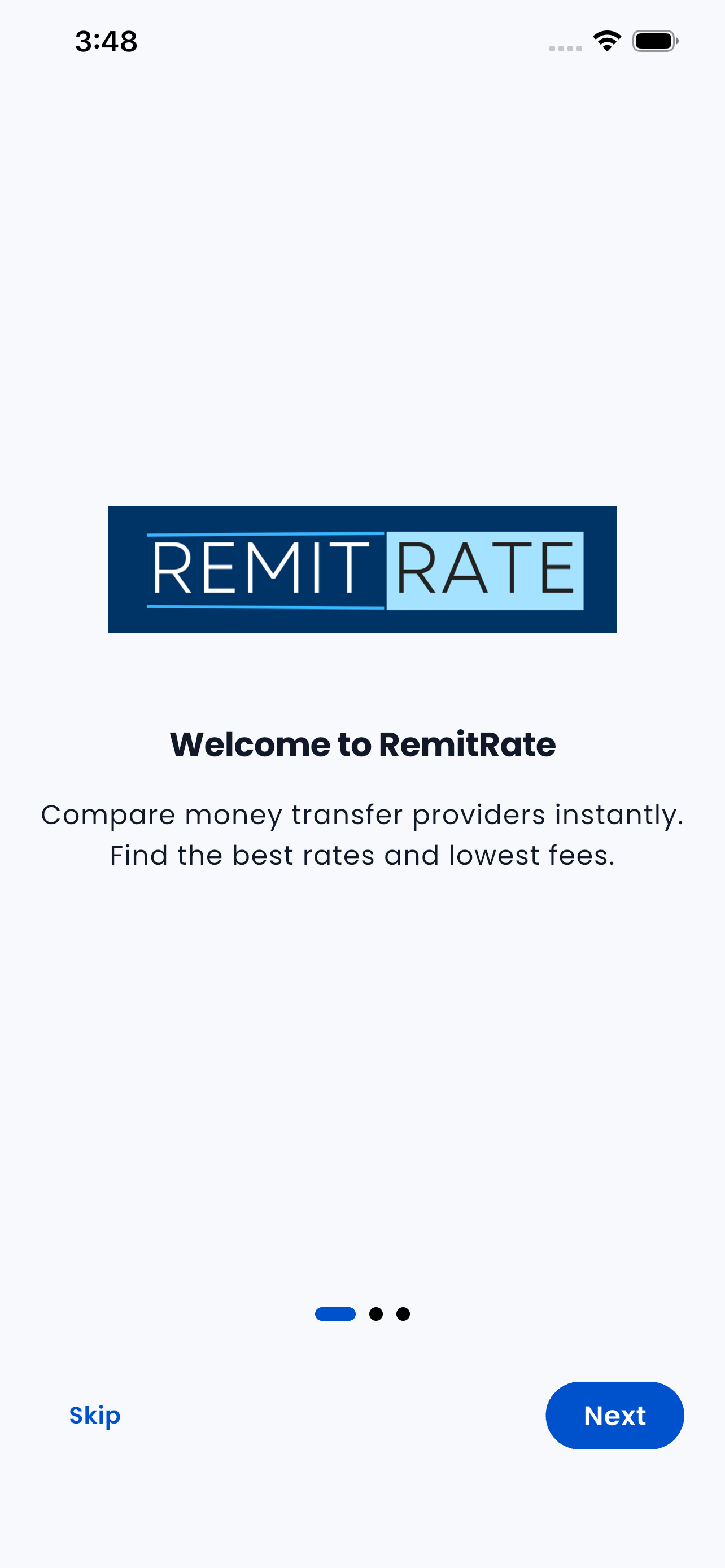 RemitRate: Compare Remittance screenshot 4