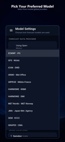 Noctra - forecast & moonphases screenshot