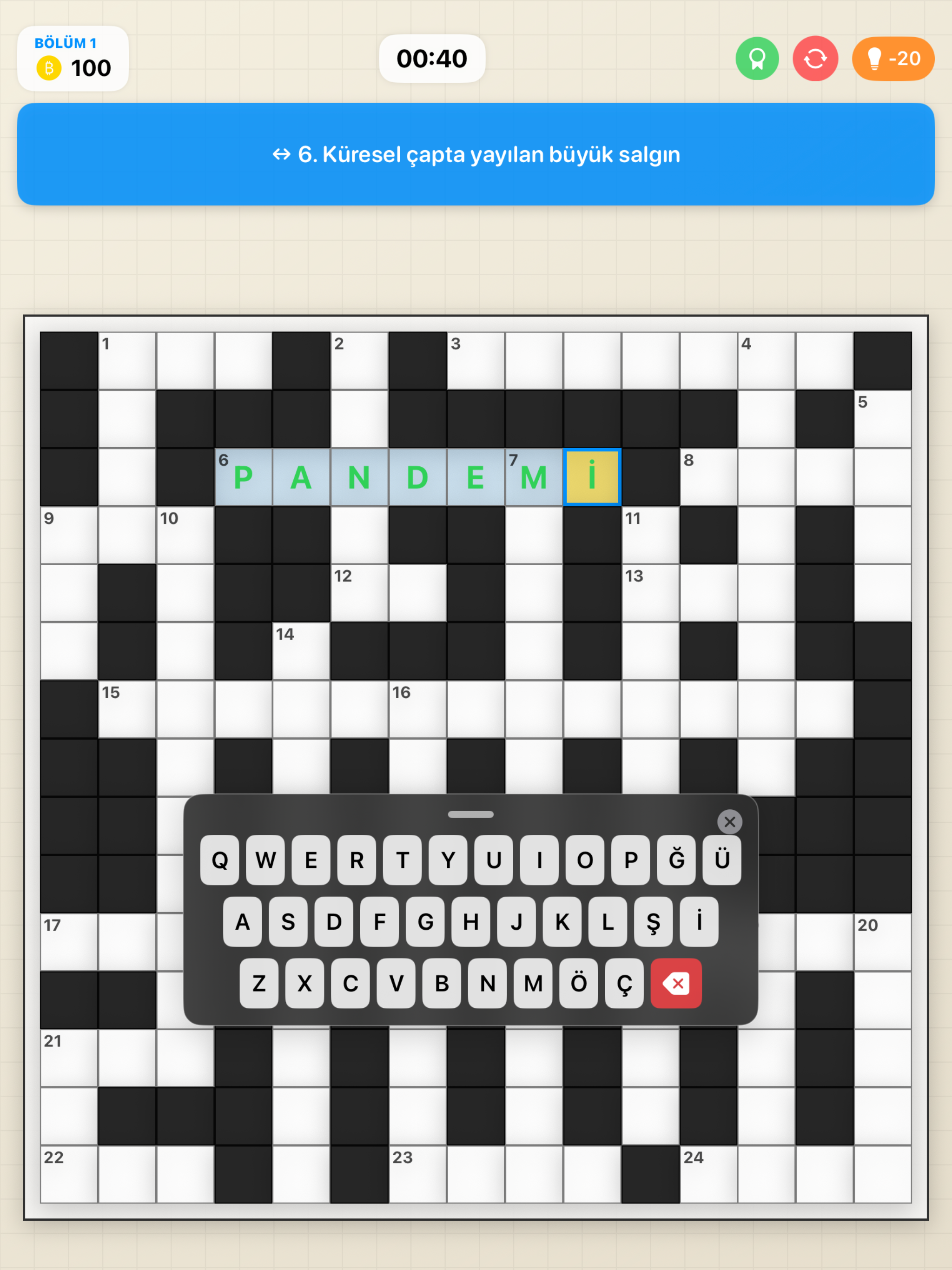 Kalemli Kare Bulmaca screenshot 8