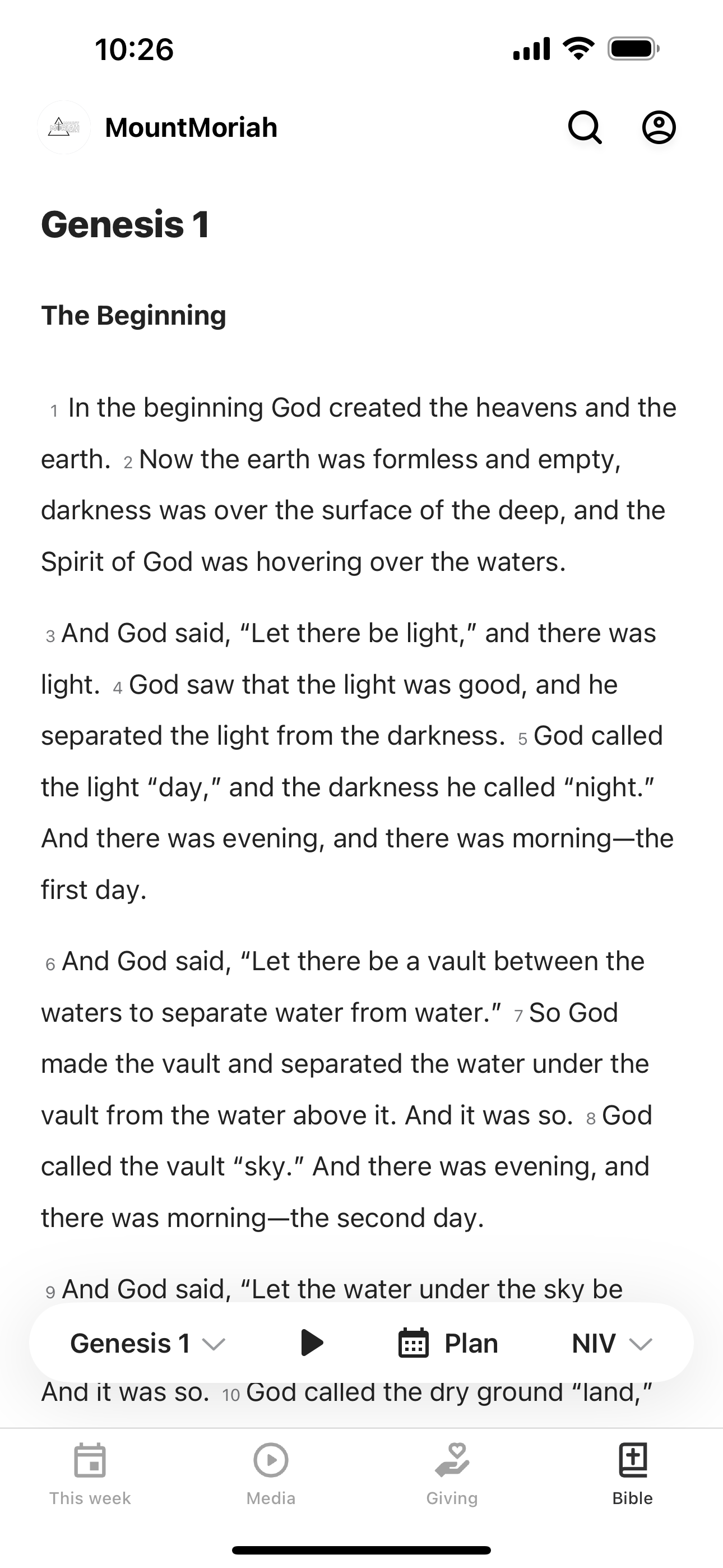 Mount Moriah Church LA screenshot 3