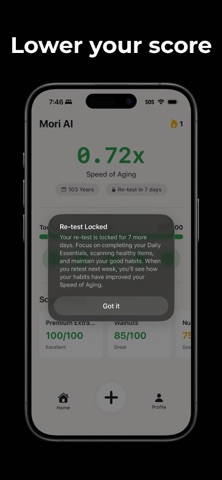 Mori AI - Live Longer screenshot