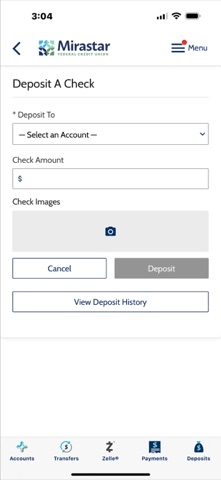 Mirastar Mobile Banking Screenshot 3 of 5