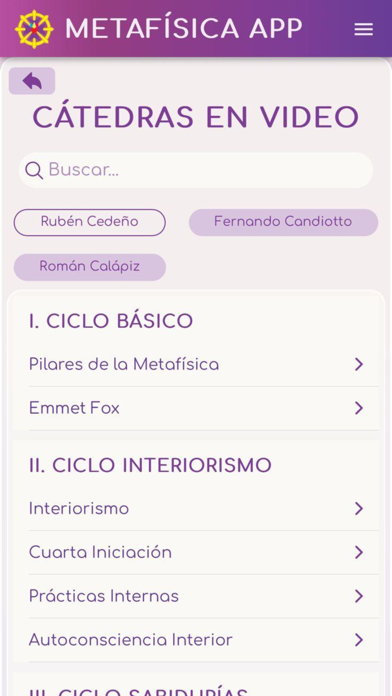 Metafísica App Screenshot