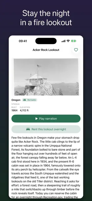 Fire Lookouts: Towers & Map screenshot 1