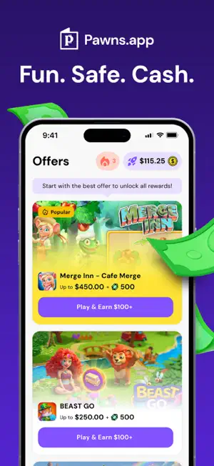 Pawns.app: Money Making App screenshot 1