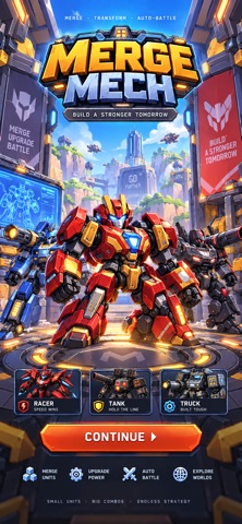Merge Mech: Robot Evolution Screenshot 1 of 8