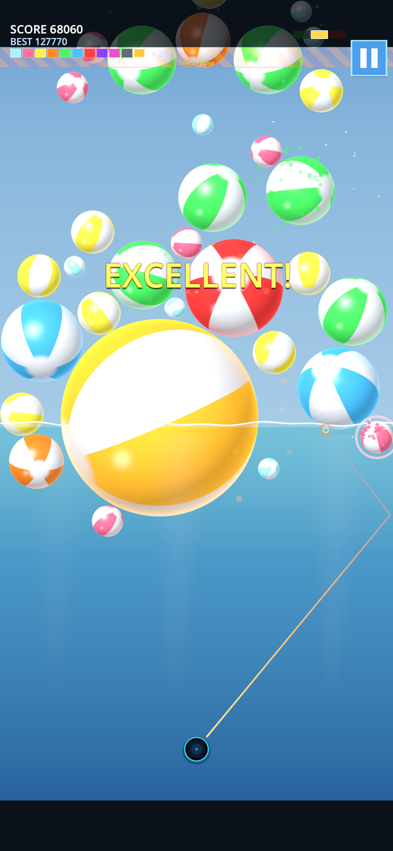 Striped Ball Merge