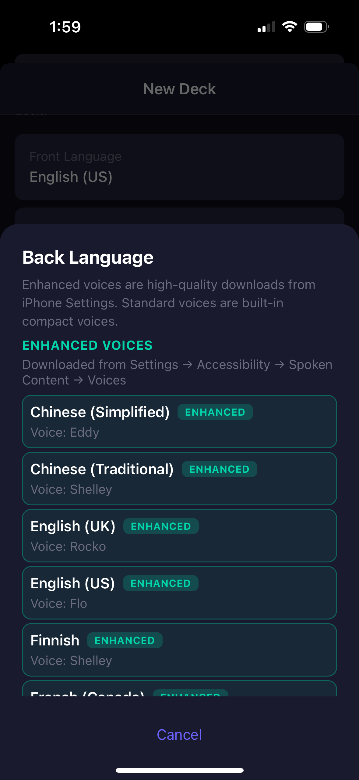 Audio_Cards screenshot 9