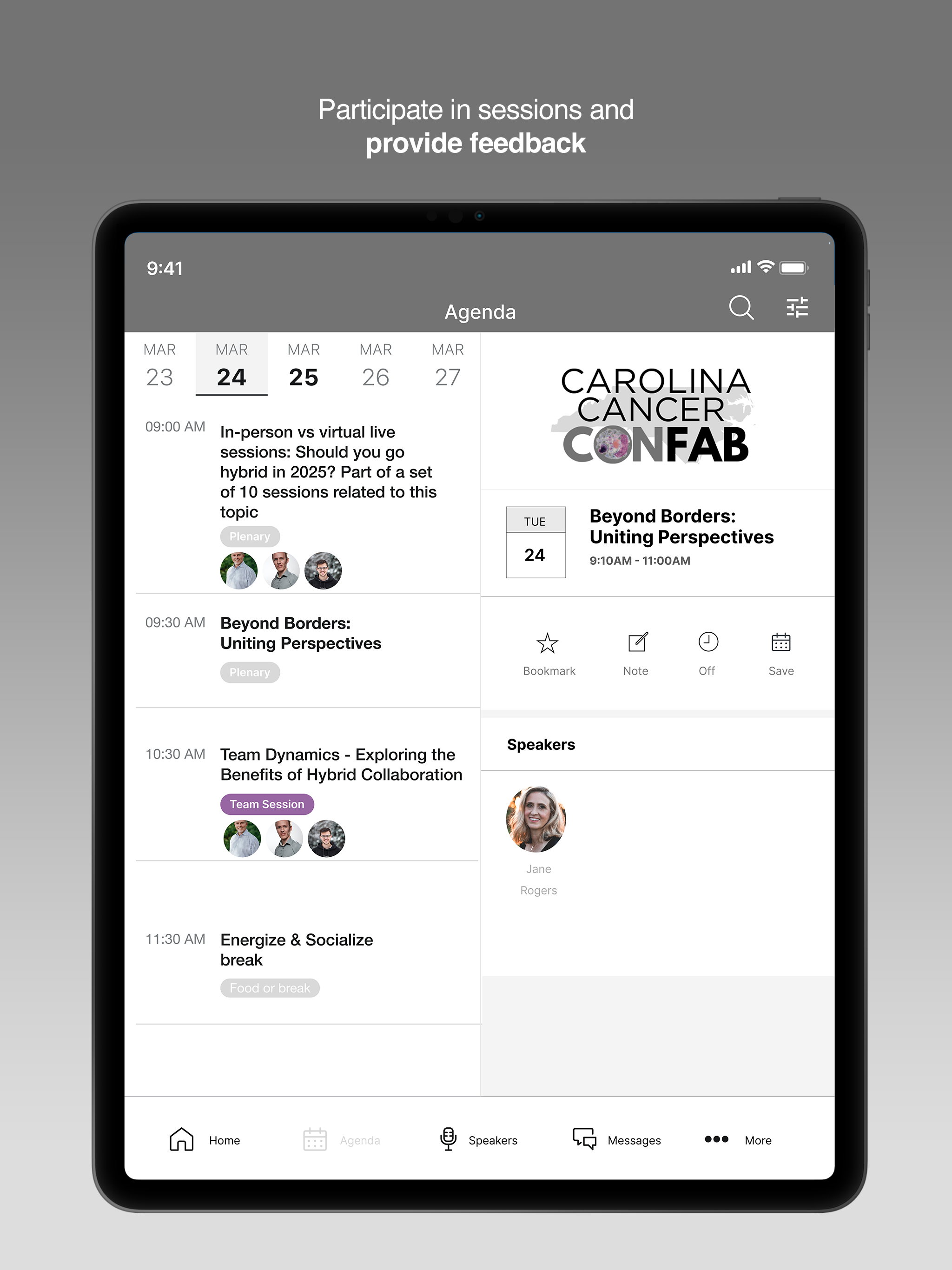 Carolina Cancer Confab screenshot 8