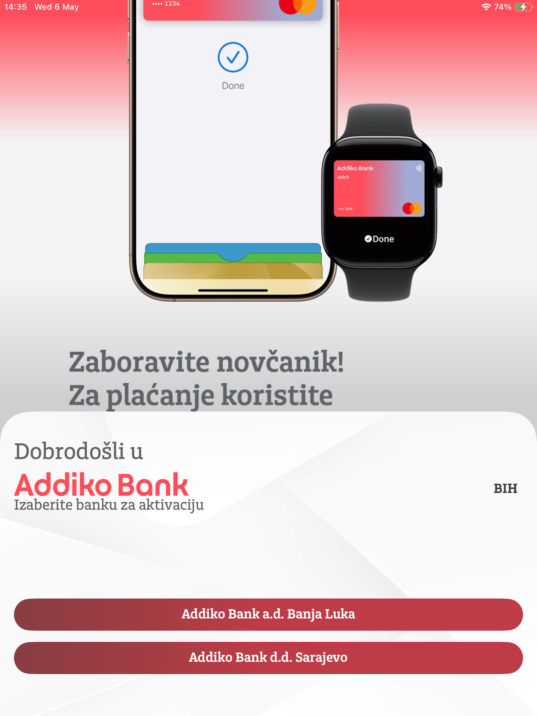 Addiko Mobile BiH screenshot 6