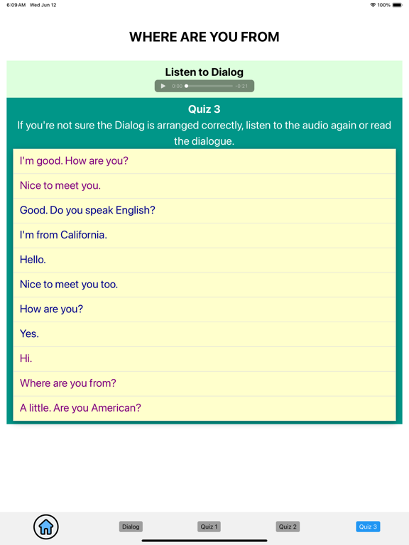 Screenshot #6 pour Daily English Conversation
