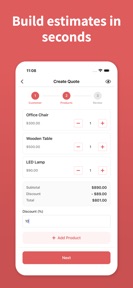 Estimate Maker PDF - Orçafy screenshot