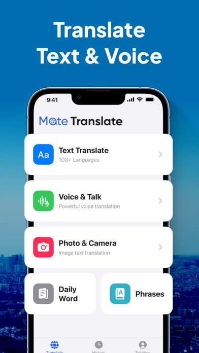 Translate Mate - speak&photo Screenshot