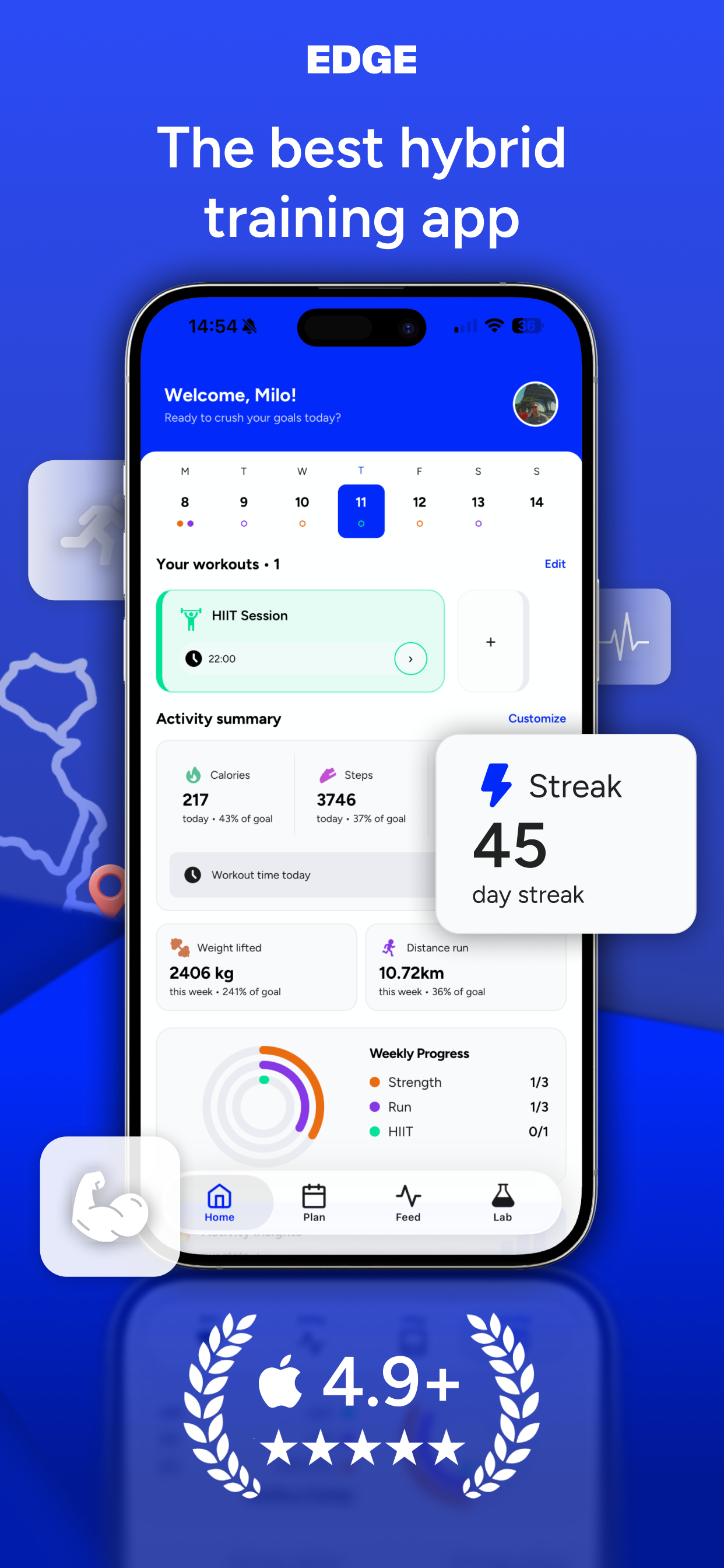 Edge: Hybrid Fitness Plans