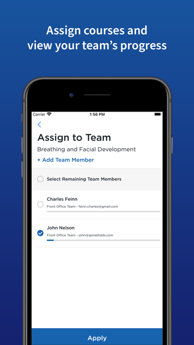 Spear Online iPhone screenshot 6 - Medical app
