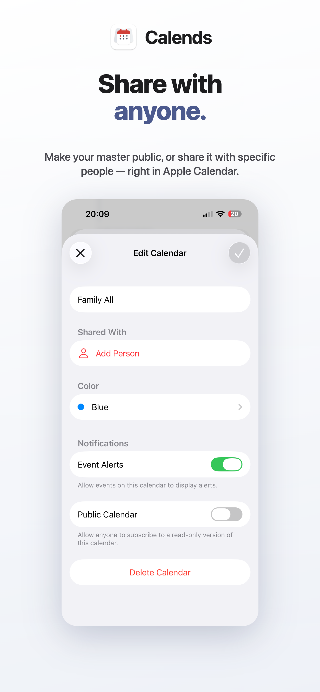 Calends: Merge Calendars screenshot 3