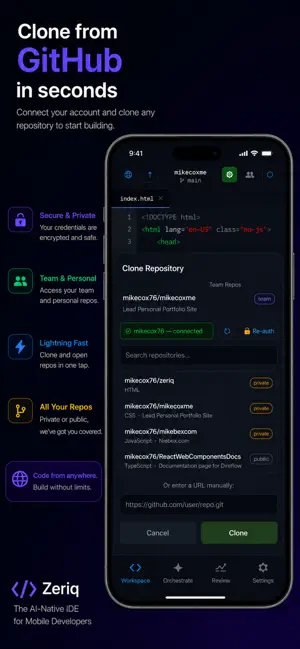 Zeriq screenshot 2