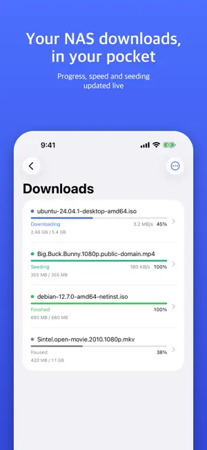 Fetcha: Download Station screenshot 4