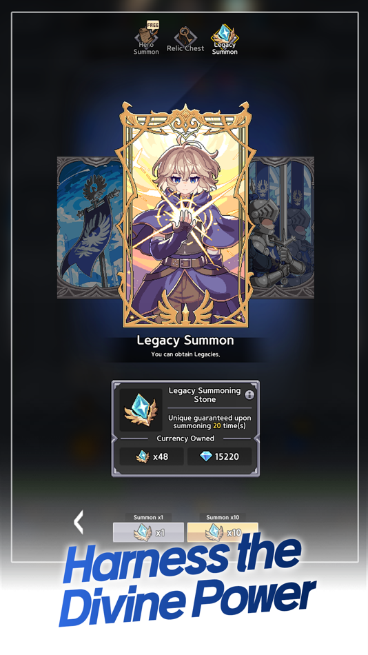 #6. King God Castle: Luminous Fate (iOS) By: AWESOMEPIECE