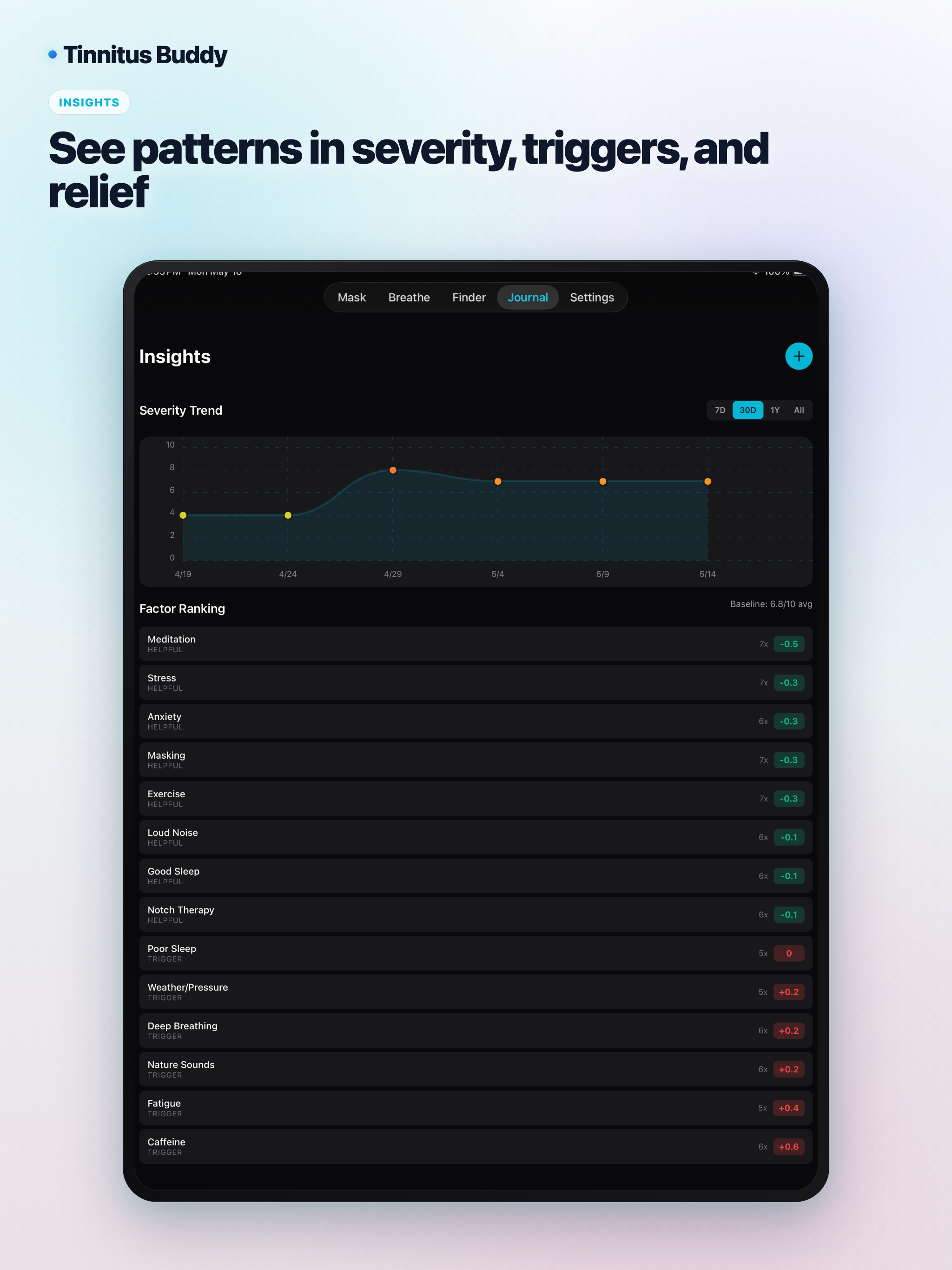 Tinnitus Buddy: Relief & Mask screenshot 10