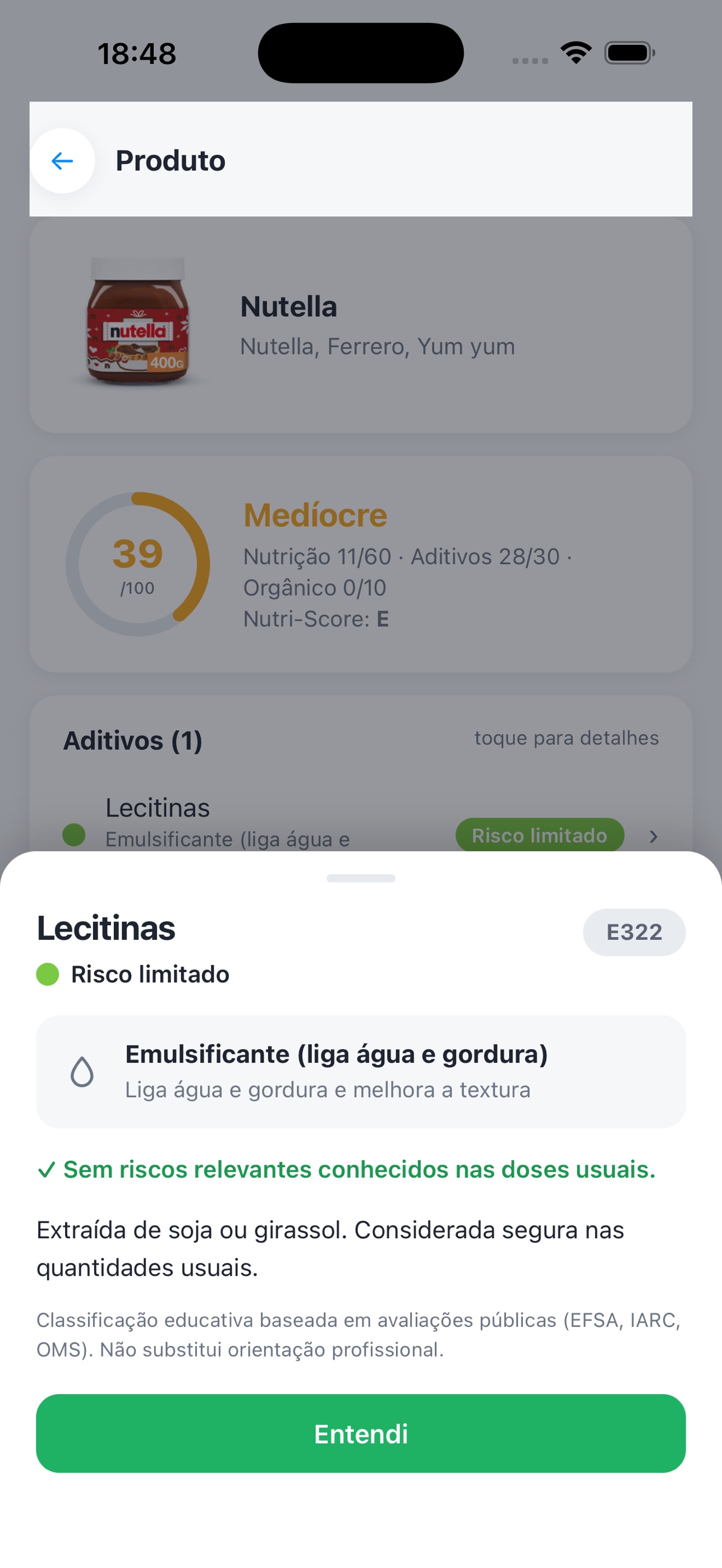 Screenshot 3 of EDIFICAR NutriScan