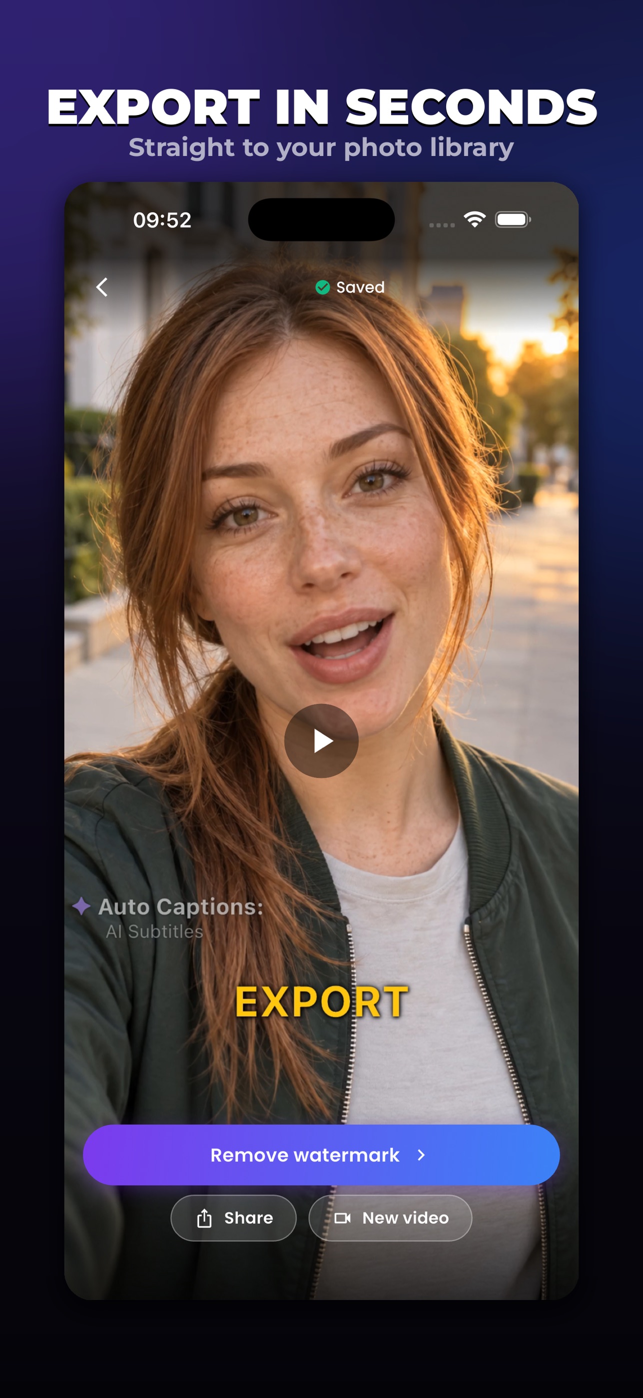 Screenshot 6 of Auto Captions: AI Subtitles