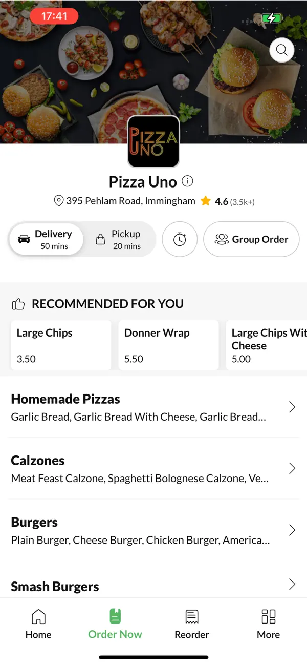 Screenshot #2 pour Pizza Uno.