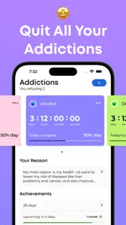 sober . addiction tracker iphone screenshot 1