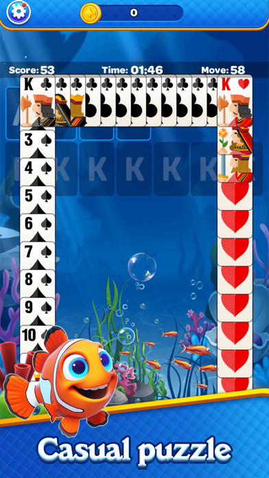 Ocean Song Solitaire: Bubble Screenshot