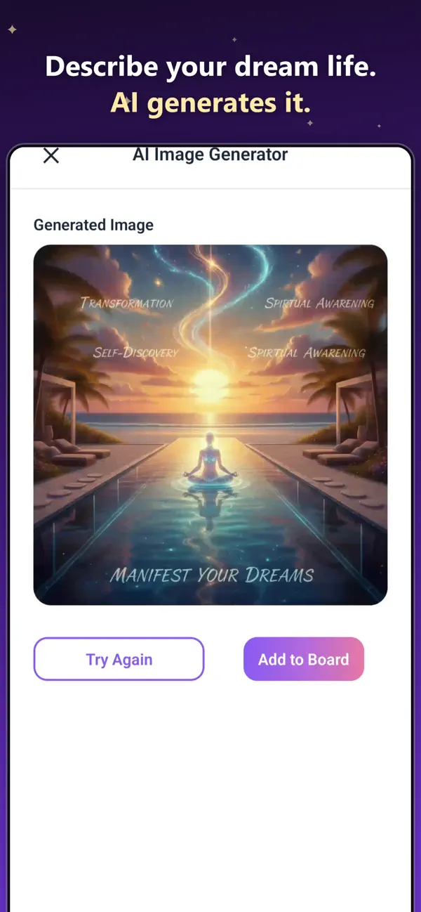 Screenshot #1 pour AuraVision - Vision Board