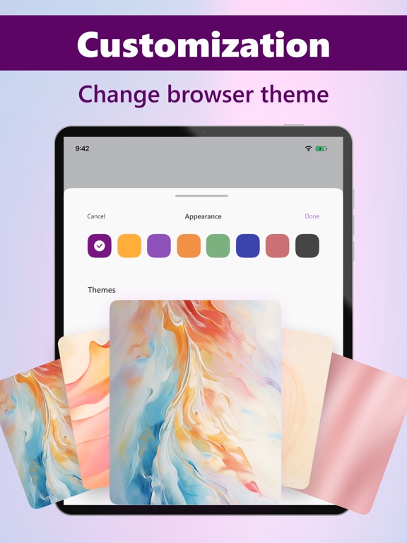 TOR Browser, Prosec Onion VPN iPad screenshot 5 - Productivity app