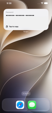 Pyrgus: Password Generator screenshot 1