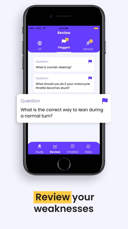 Motorcycle License Practice screenshot-3
