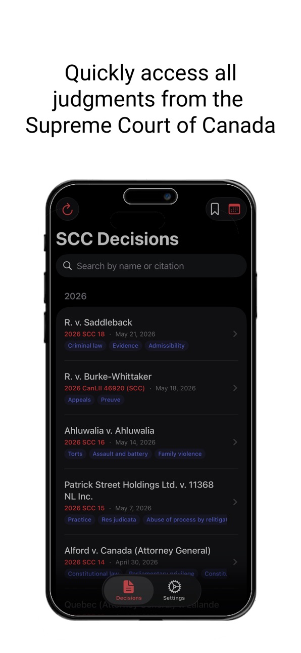 iPhone screenshot