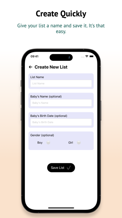 Shopping List - For Babies Screenshot