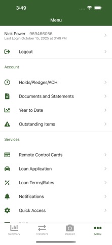 App screenshot