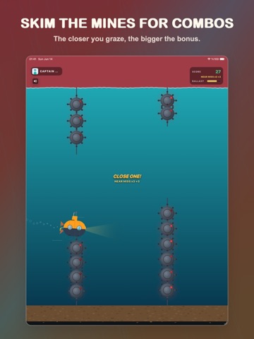 Dippy Sub iPad screenshot