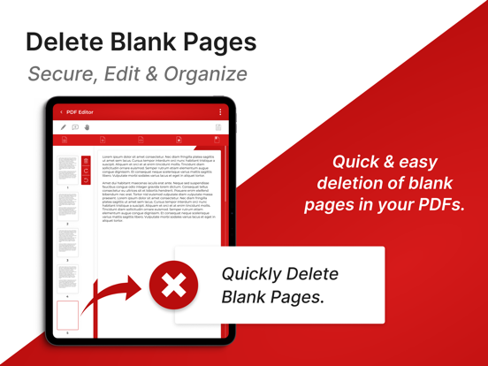 Convert to PDF : PDF Scanner iPad screenshot 4 - Productivity app